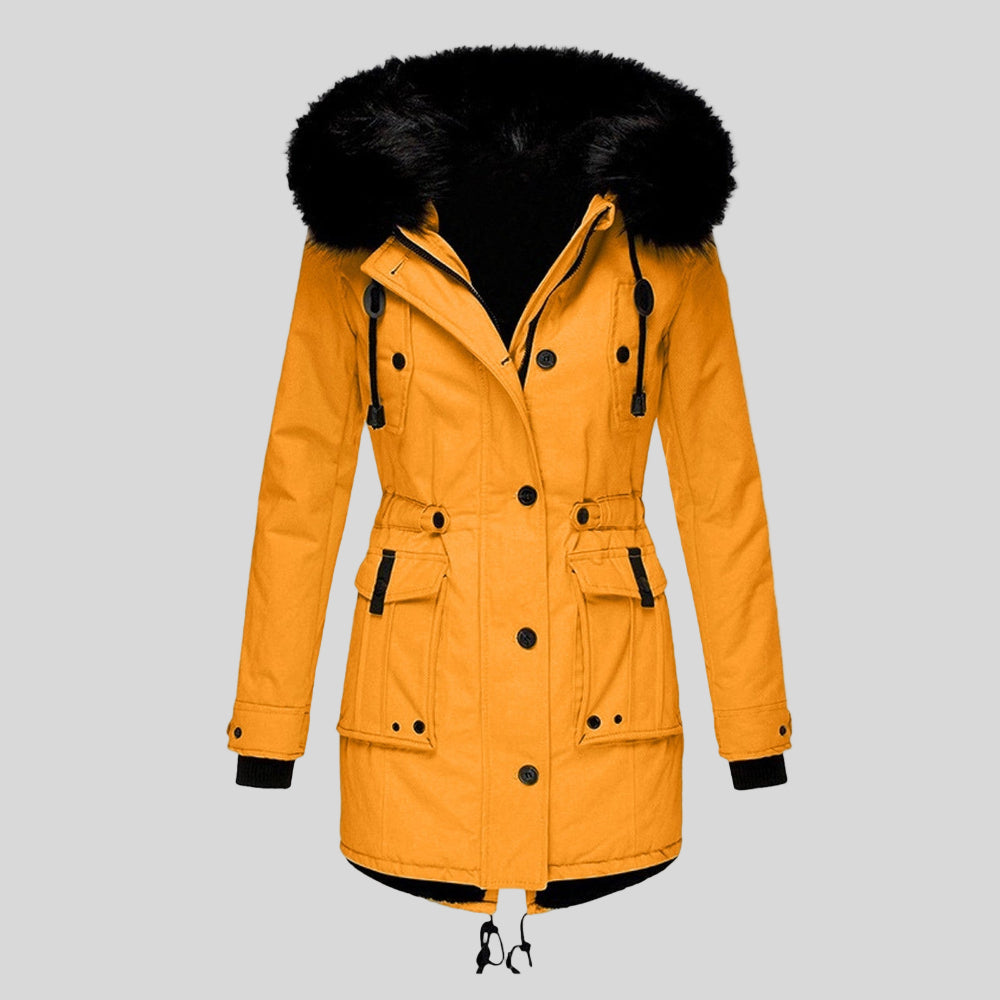 Women's Winter Coat Cotton Parka Jacket for Cold Weather Fashion 0