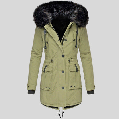 Women's Winter Coat Cotton Parka Jacket for Cold Weather Fashion 2