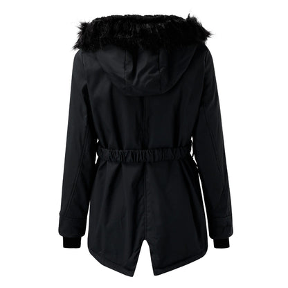 Women's Winter Coat Cotton Parka Jacket for Cold Weather Fashion 8