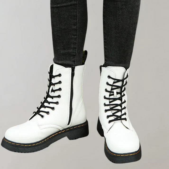 Women's Ankle Boots | Platform Lace-Up-Levorel