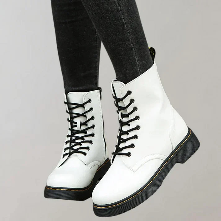Women's Ankle Boots | Platform Lace-Up-Levorel