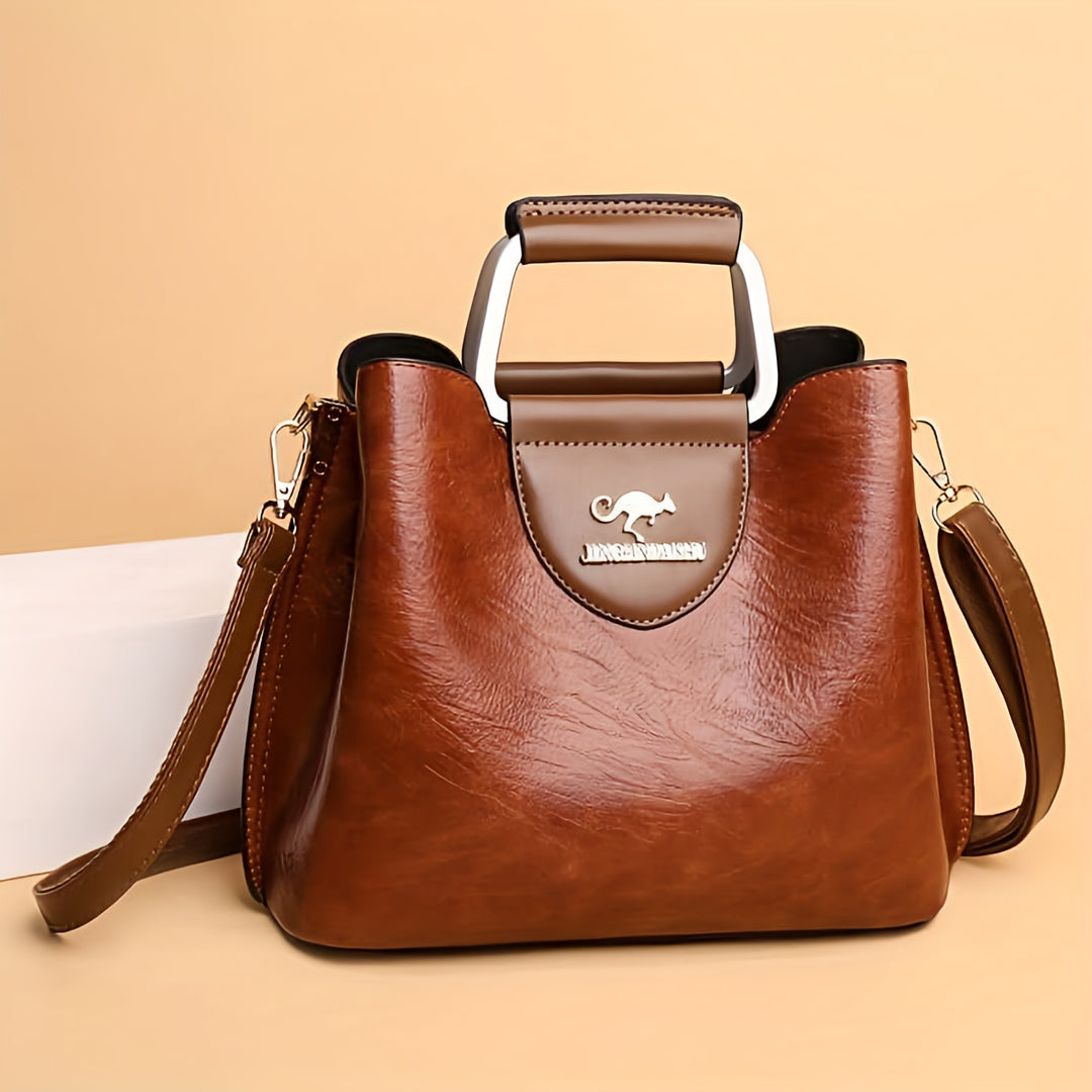 Women’s Classic Shoulder Handbag | Large Spacious Compartment-Levorel