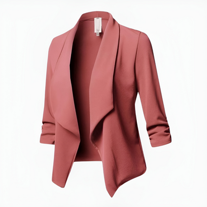 Women's Summer Blazer Jacket | Lightweight Cropped-Levorel