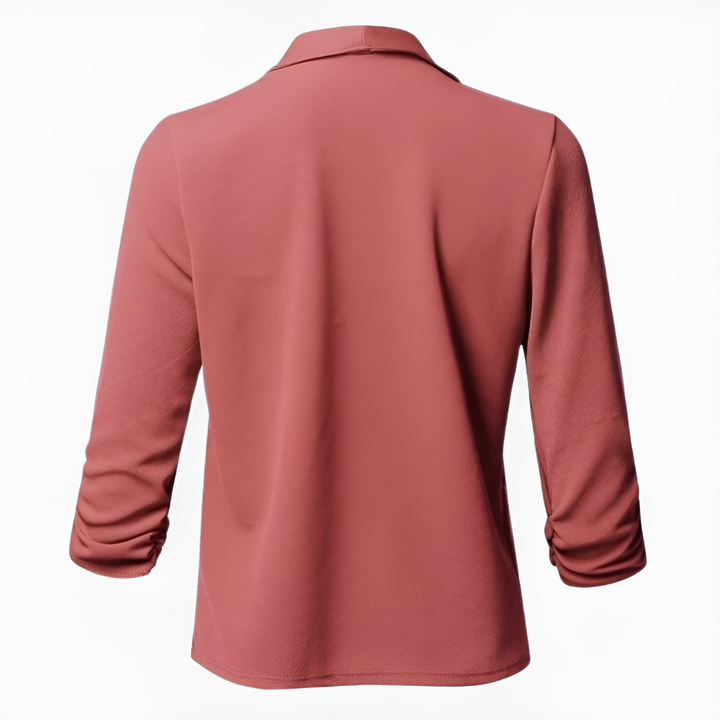 Women's Summer Blazer Jacket | Lightweight Cropped-Levorel