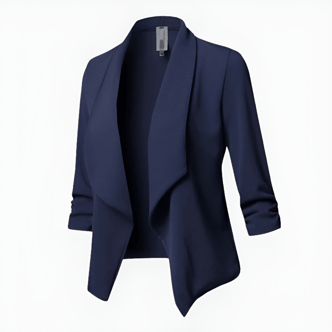 Women's Summer Blazer Jacket | Lightweight Cropped-Levorel