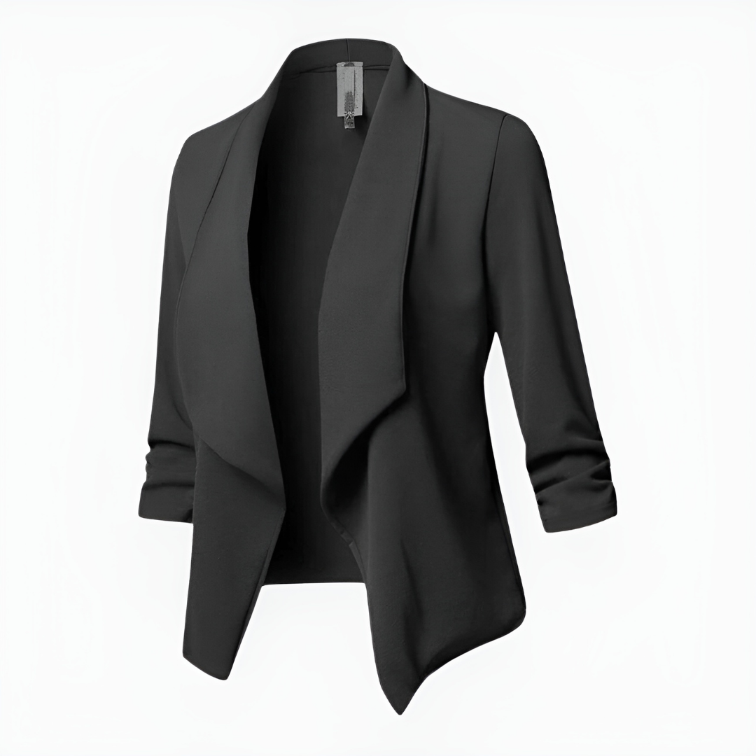 Women's Summer Blazer Jacket | Lightweight Cropped-Levorel