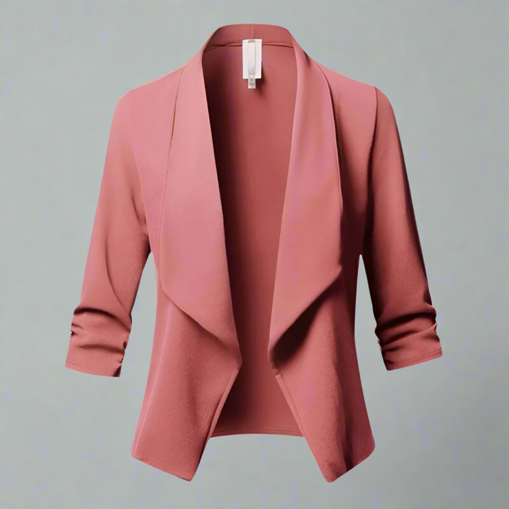 Women's Summer Blazer Jacket | Lightweight Cropped-Levorel