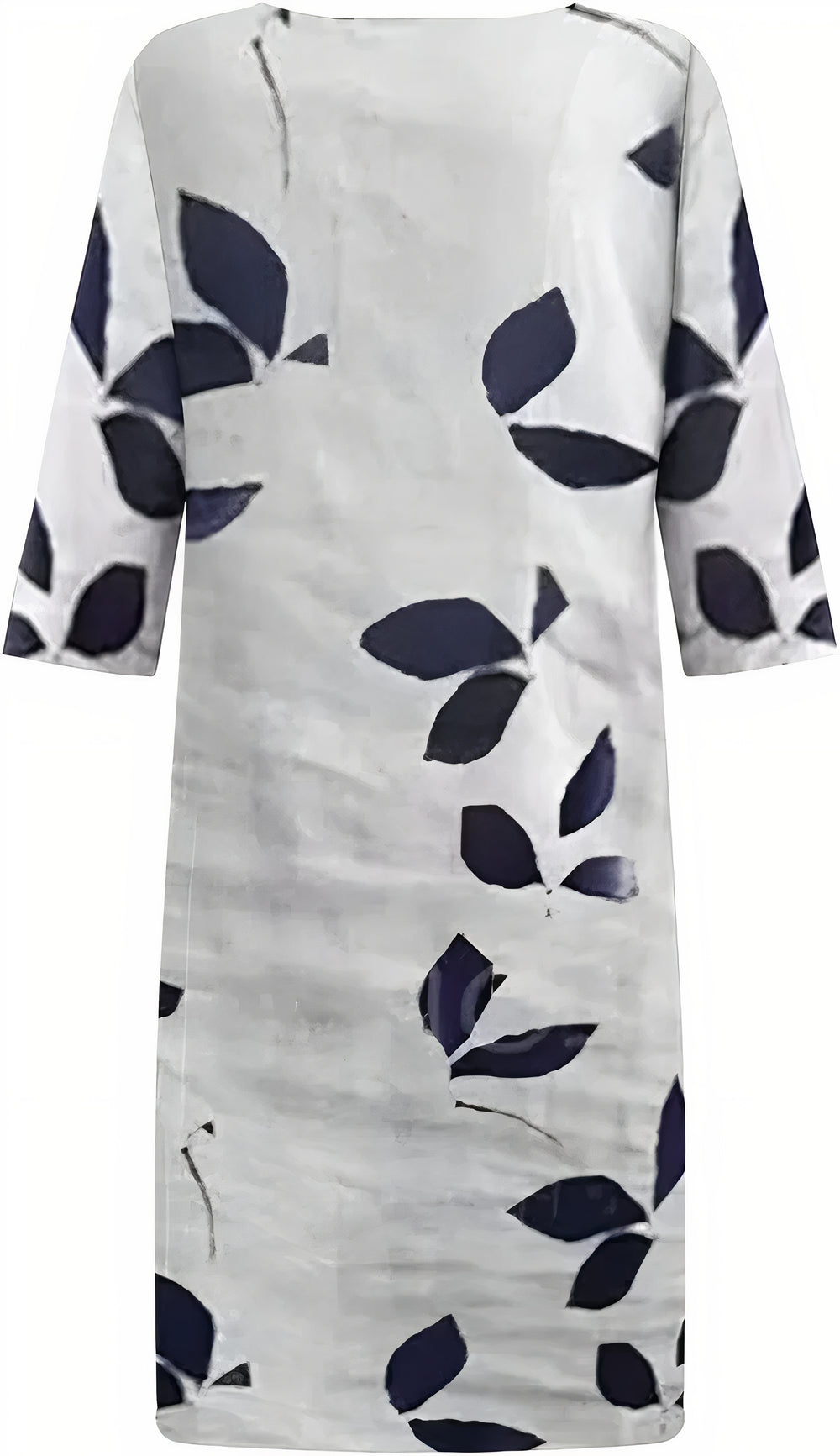 Women's Summer Dress | Loose, V-Neck-Levorel