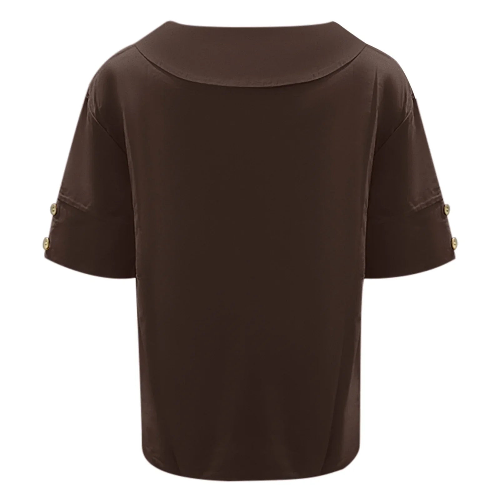 Women's Summer Tunic Blouse | V-Neck 3/4 Sleeve-Levorel