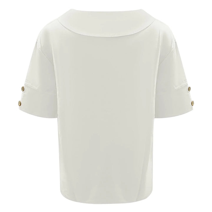 Women's Summer Tunic Blouse | V-Neck 3/4 Sleeve-Levorel