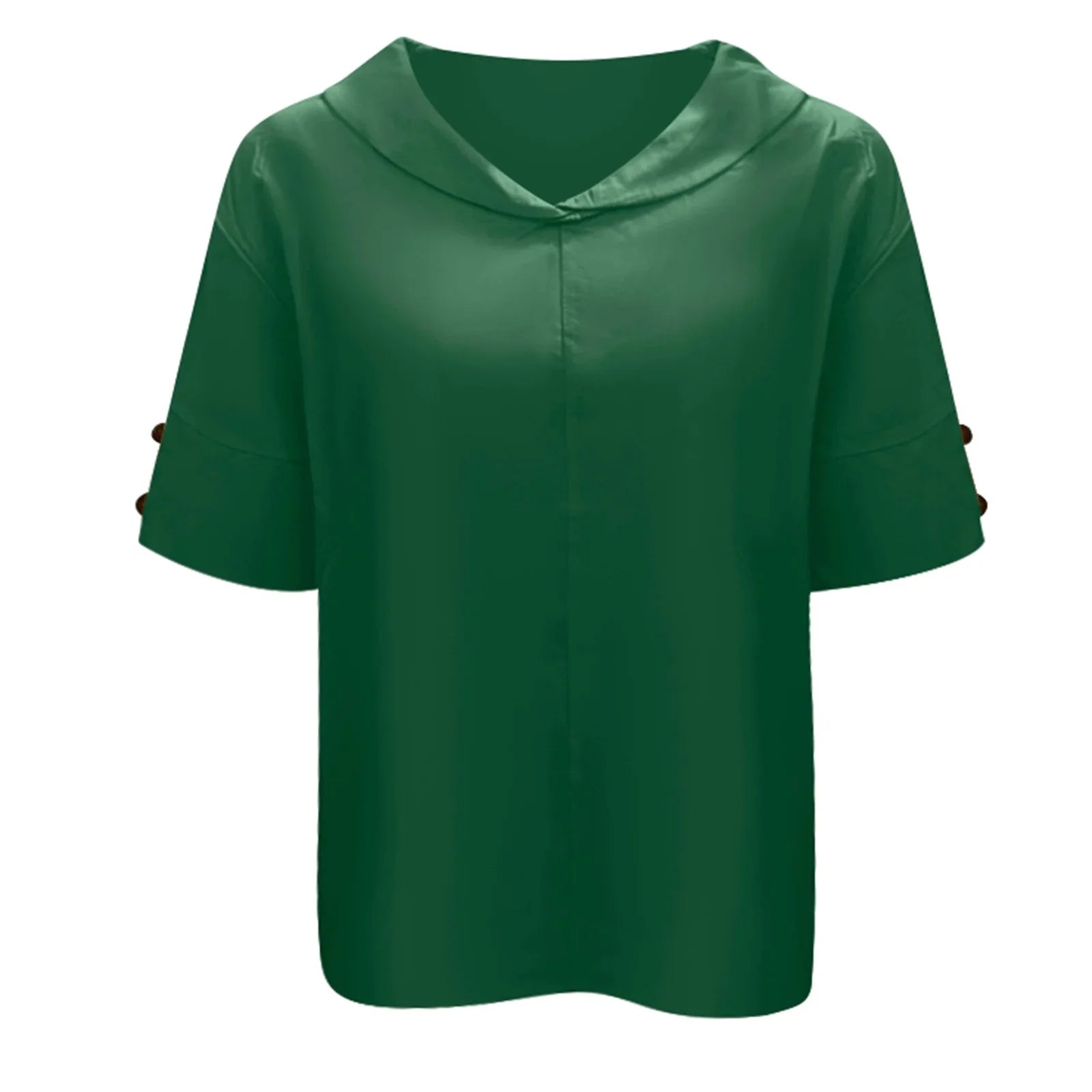 Women's Summer Tunic Blouse | V-Neck 3/4 Sleeve-Levorel