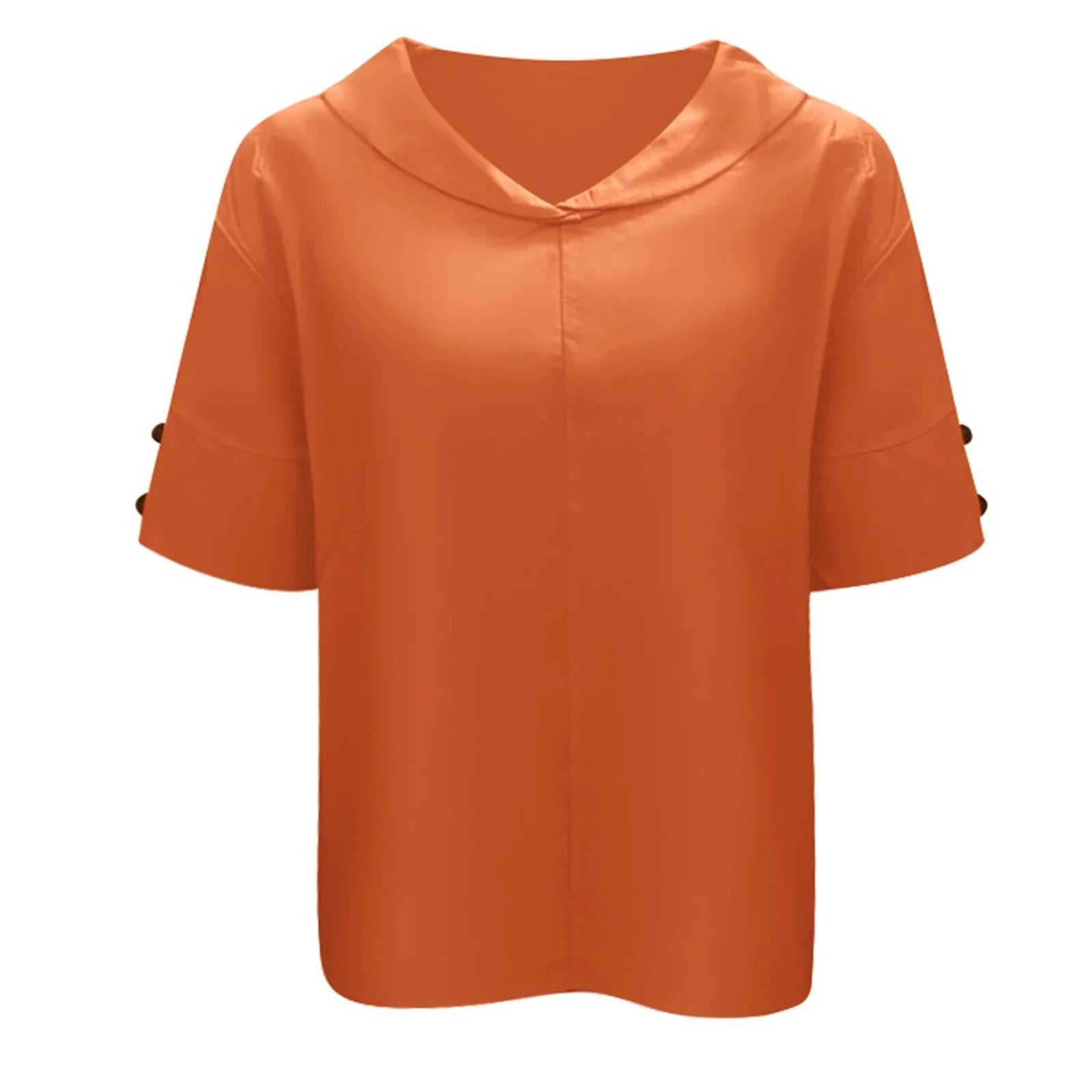Women's Summer Tunic Blouse | V-Neck 3/4 Sleeve-Levorel