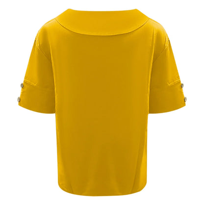 Women's Summer Tunic Blouse | V-Neck 3/4 Sleeve-Levorel