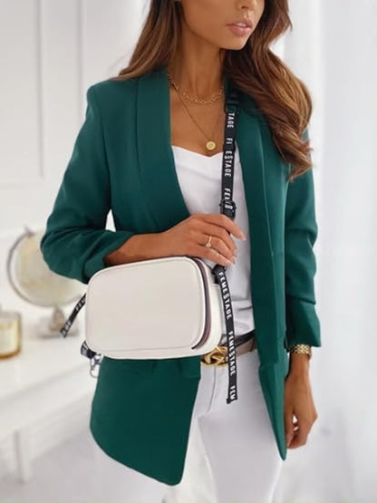 Women's Transitional Blazer | Long Lightweight-Levorel