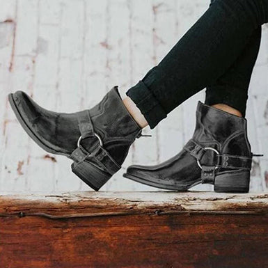 Women's Walking Ankle Boots | Slip On Comfortable Shoes-Levorel