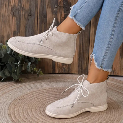 Women's Walking Ankle Boots | Slip On Comfortable Shoes-Levorel