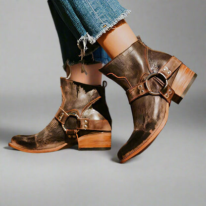 Women's Walking Ankle Boots | Slip On Comfortable Shoes-Levorel