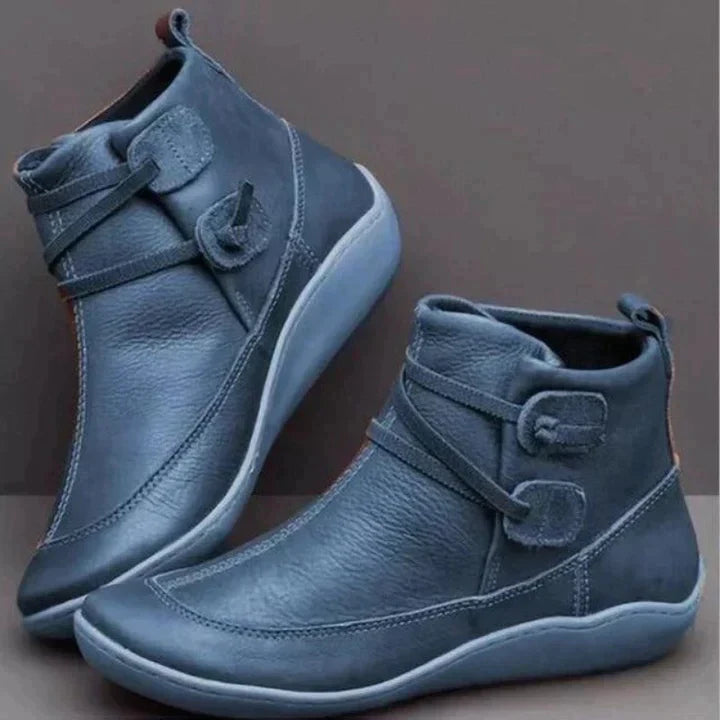 Women's Waterproof Ankle Boots | Flat Grip-Levorel
