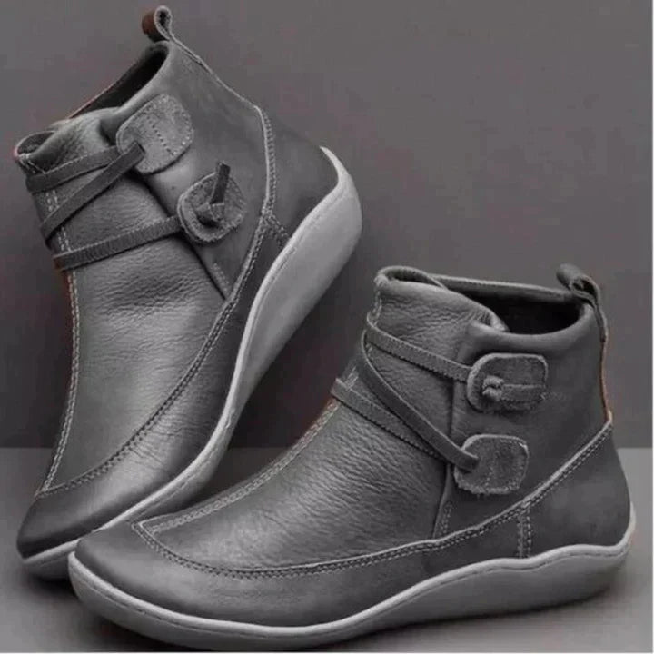 Women's Waterproof Ankle Boots | Flat Grip-Levorel