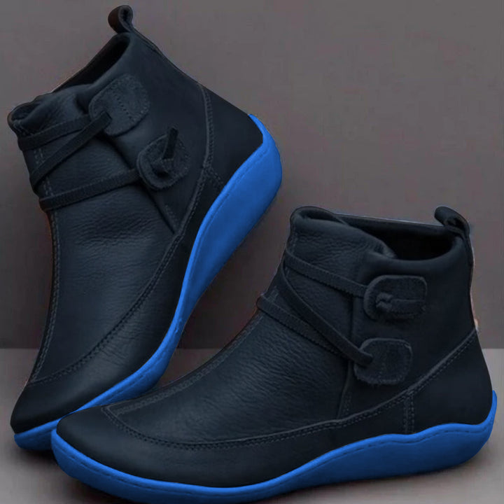 Women's Waterproof Ankle Boots | Flat Grip-Levorel