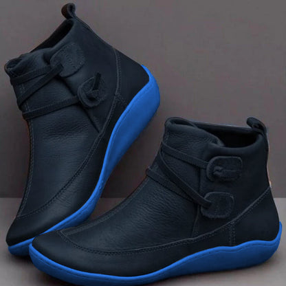 Women's Waterproof Ankle Boots | Flat Grip-Levorel