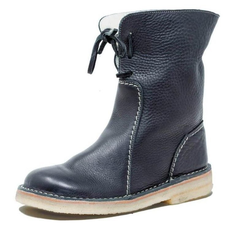 Women's Winter Ankle Boots | Lace Up Thermal-Levorel