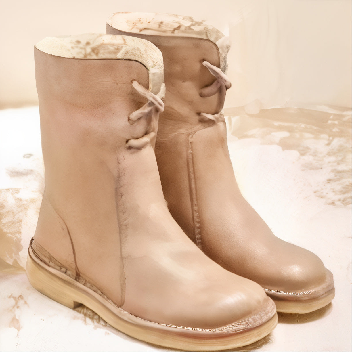 Women's Winter Ankle Boots | Lace Up Thermal-Levorel