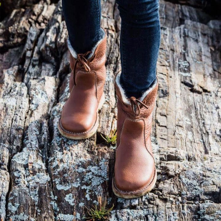 Women's Winter Ankle Boots | Lace Up Thermal-Levorel