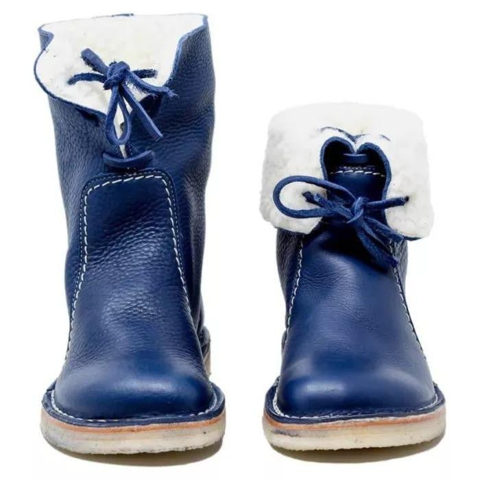 Women's Winter Ankle Boots | Lace Up Thermal-Levorel