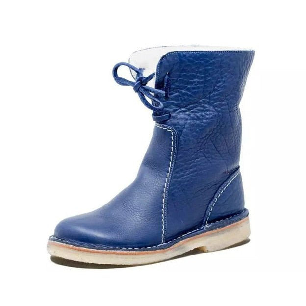 Women's Winter Ankle Boots | Lace Up Thermal-Levorel