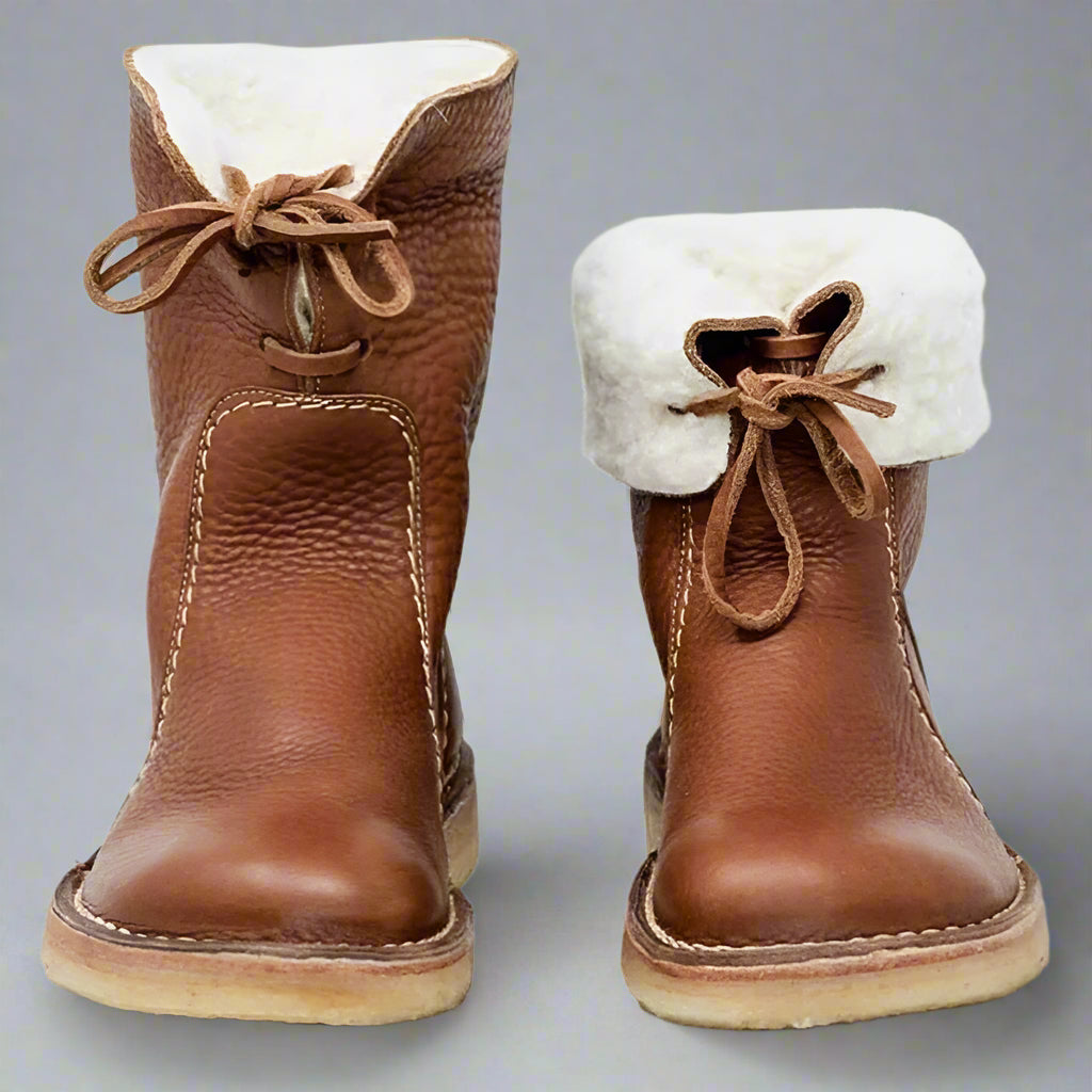 Women's Winter Ankle Boots | Lace Up Thermal-Levorel