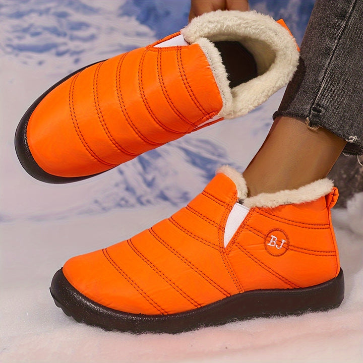 Women's Winter Boots | Ankle Slip On Thermal-Levorel