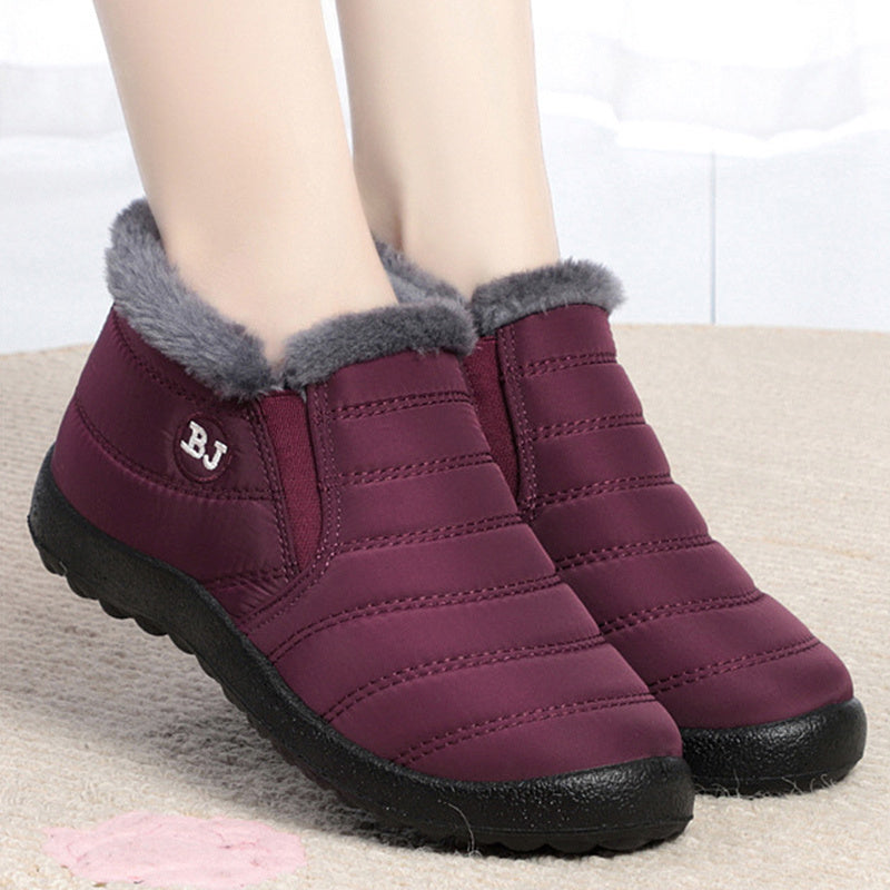 Women's Winter Boots | Ankle Slip On Thermal-Levorel