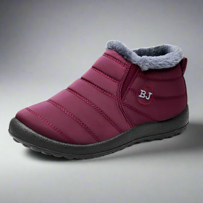 Women's Winter Boots | Ankle Slip On Thermal-Levorel