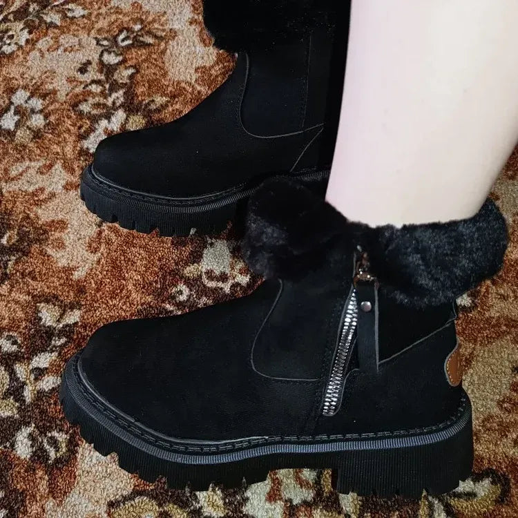 Women's Winter Boots | Ankle Thermal Grip-Levorel