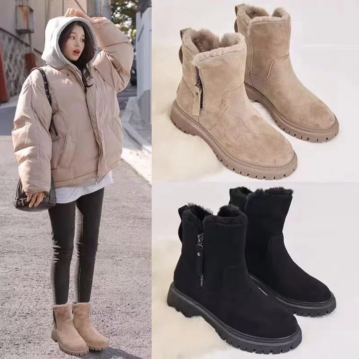 Women's Winter Boots | Ankle Thermal Grip-Levorel