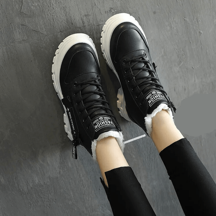 Women's Winter Boots | Ankle Waterproof Grip-Levorel