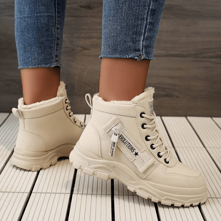 Women's Winter Boots | Ankle Waterproof Grip-Levorel