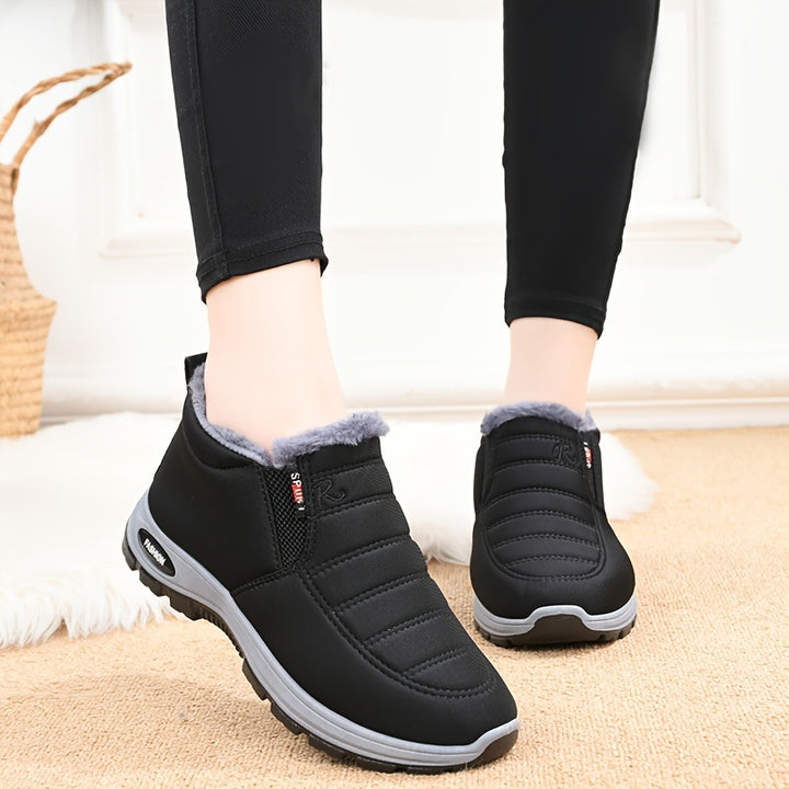 Women's Winter Boots | Ankle Waterproof Slip On-Levorel