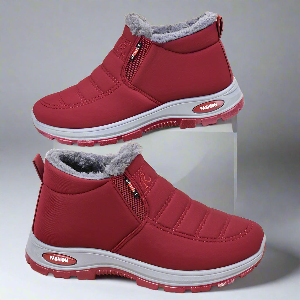 Women's Winter Boots | Ankle Waterproof Slip On-Levorel