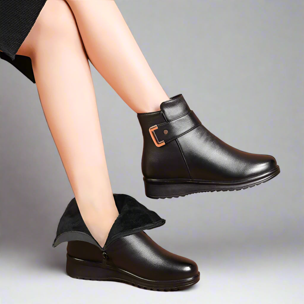 Women's Winter Boots | Fur Lined Waterproof-Levorel