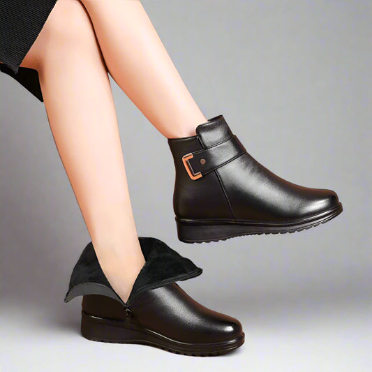 Women's Winter Boots | Fur Lined Waterproof-Levorel