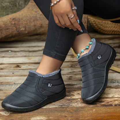 Women's Winter Boots | Waterproof Slip On-Levorel