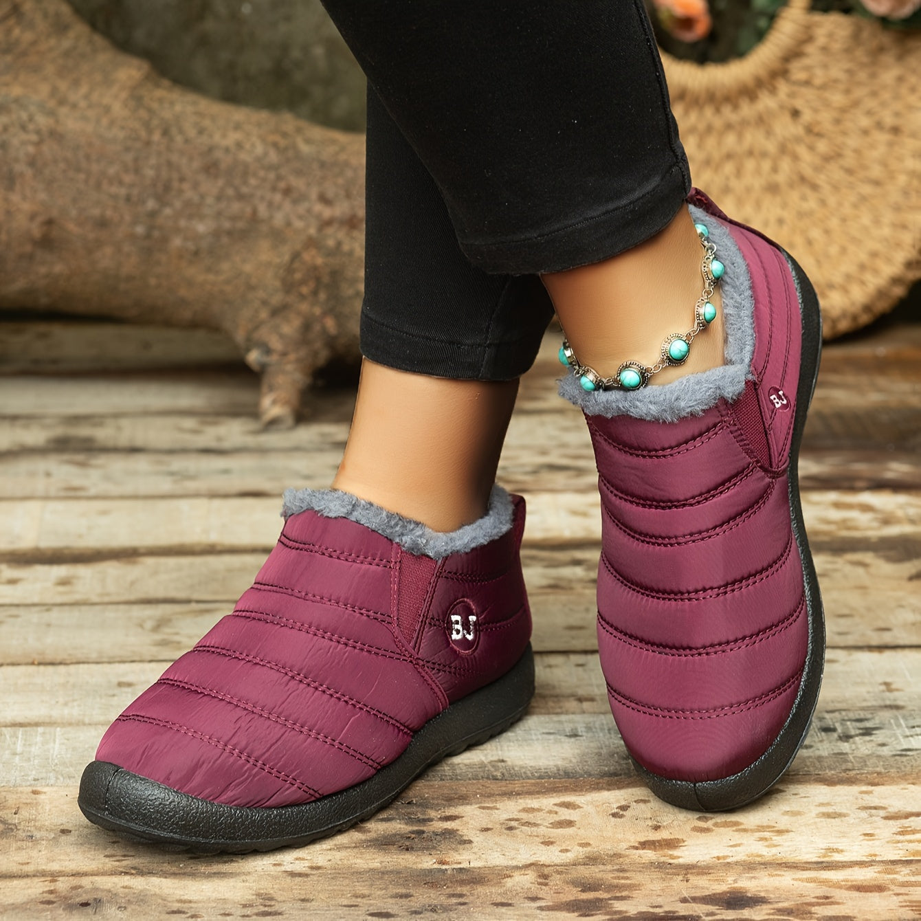 Women's Winter Boots | Waterproof Slip On-Levorel