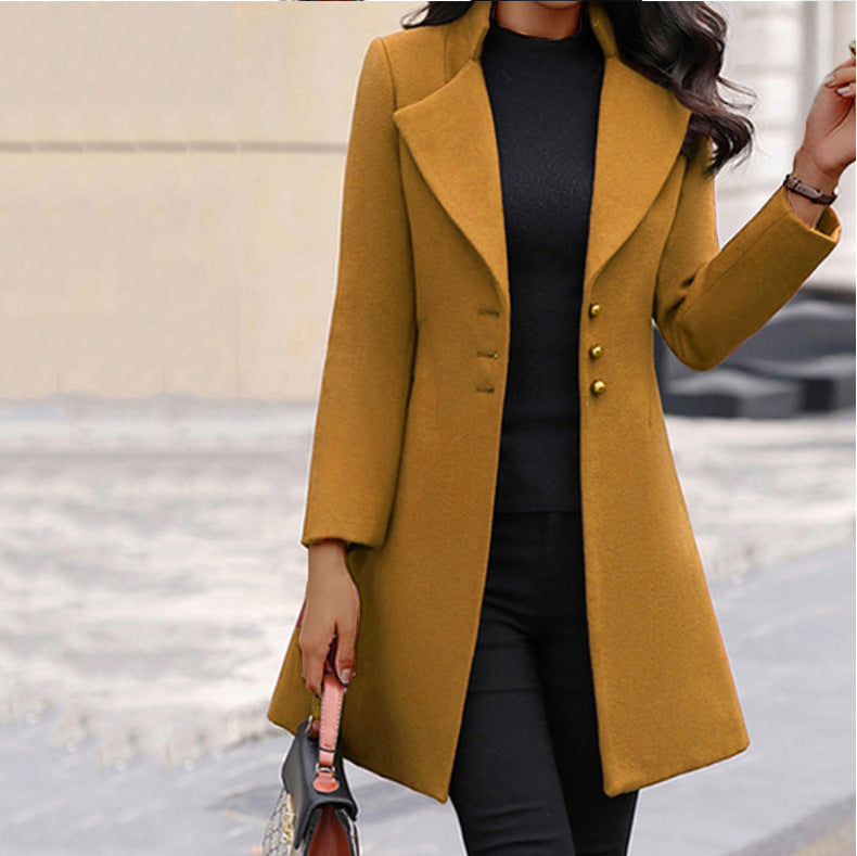 Women's Winter Coat | Long Tailored-Levorel