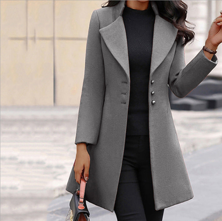 Women's Winter Coat | Long Tailored-Levorel