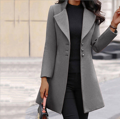 Women's Winter Coat | Long Tailored-Levorel