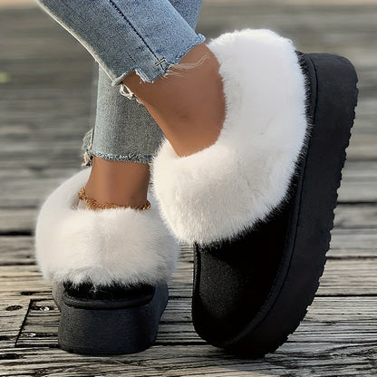 Women’s Winter Slip On Boots | Flat Warm-Levorel