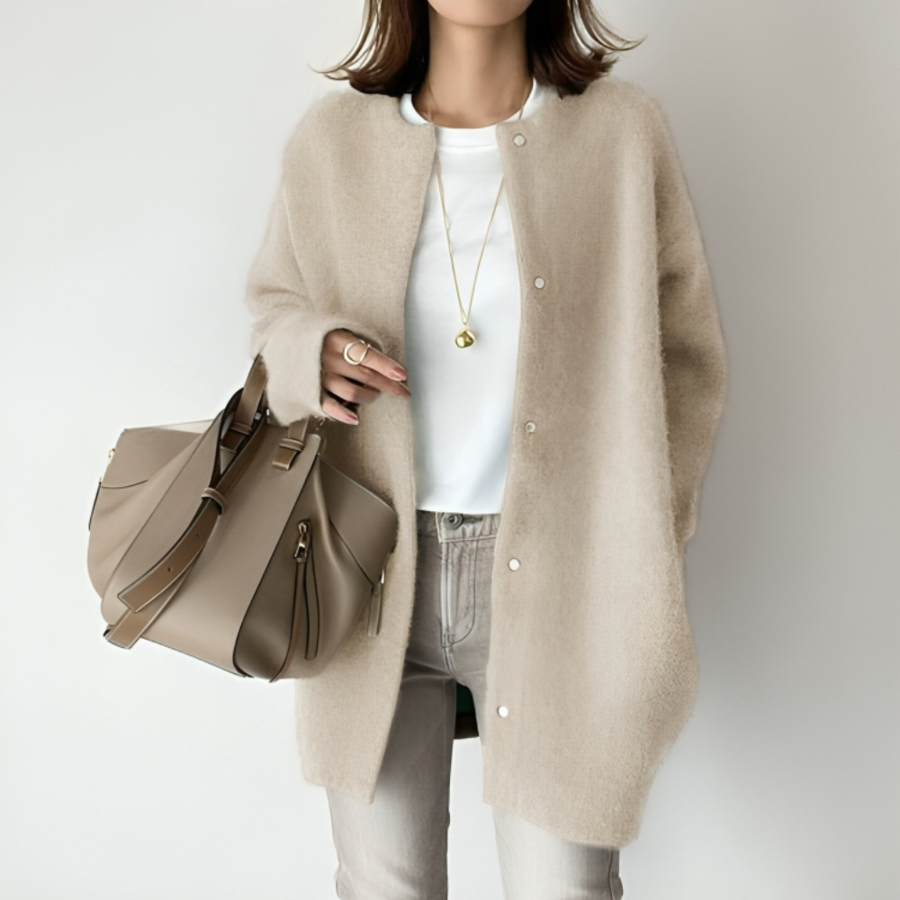 Women's Cozy Soft Cardigan Long Sleeve Casual