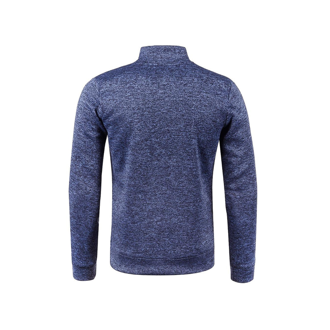Men’s Knit Half Zip Sweater | Warm, Chunky